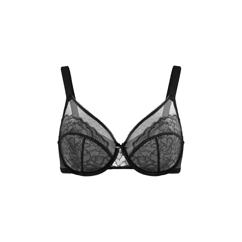 Floral Lace Full Coverage Underwire Bra