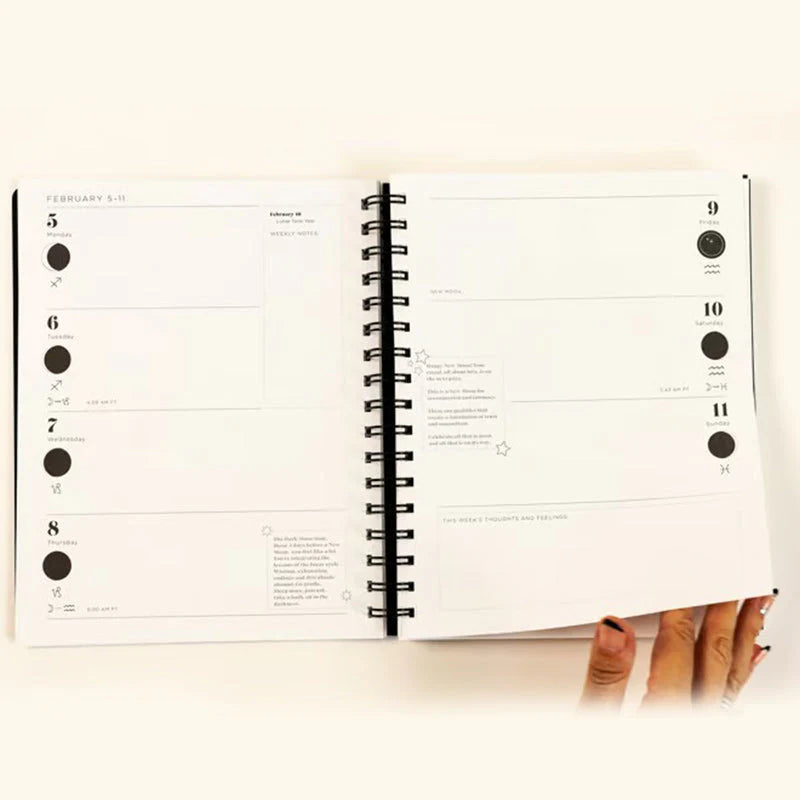 2025 Many Moons Lunar Planner