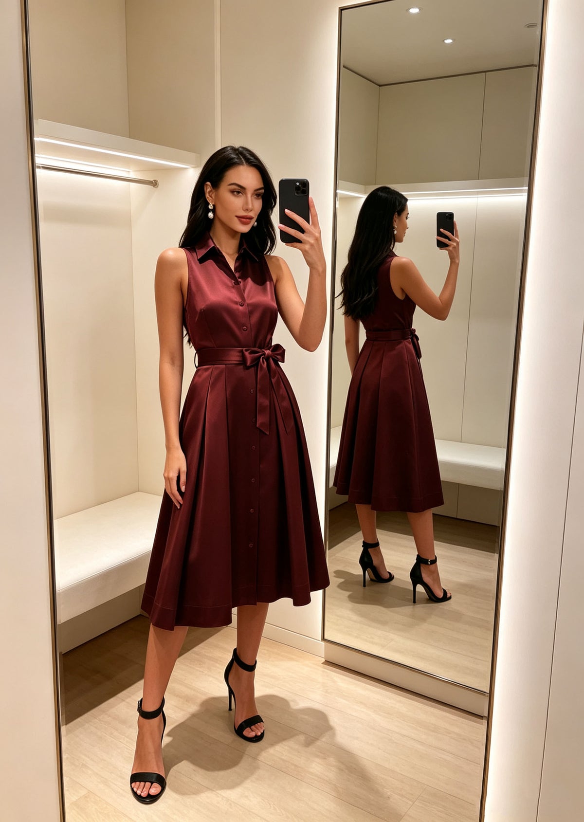 Women’s Stain Formal Wedding Guest Dress 2026