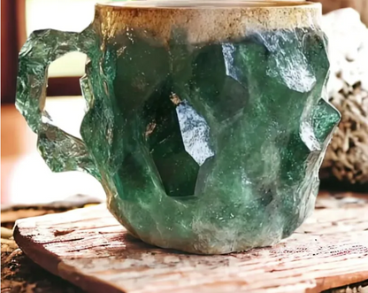 (🌲Early Christmas Sale ) ✨️2024 New Mineral Crystal Coffee Mugs