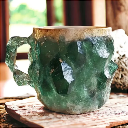 (🌲Early Christmas Sale ) ✨️2024 New Mineral Crystal Coffee Mugs