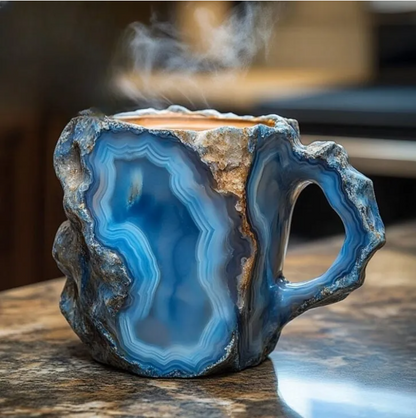 (🌲Early Christmas Sale ) ✨️2024 New Mineral Crystal Coffee Mugs