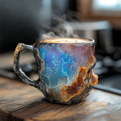 (🌲Early Christmas Sale ) ✨️2024 New Mineral Crystal Coffee Mugs