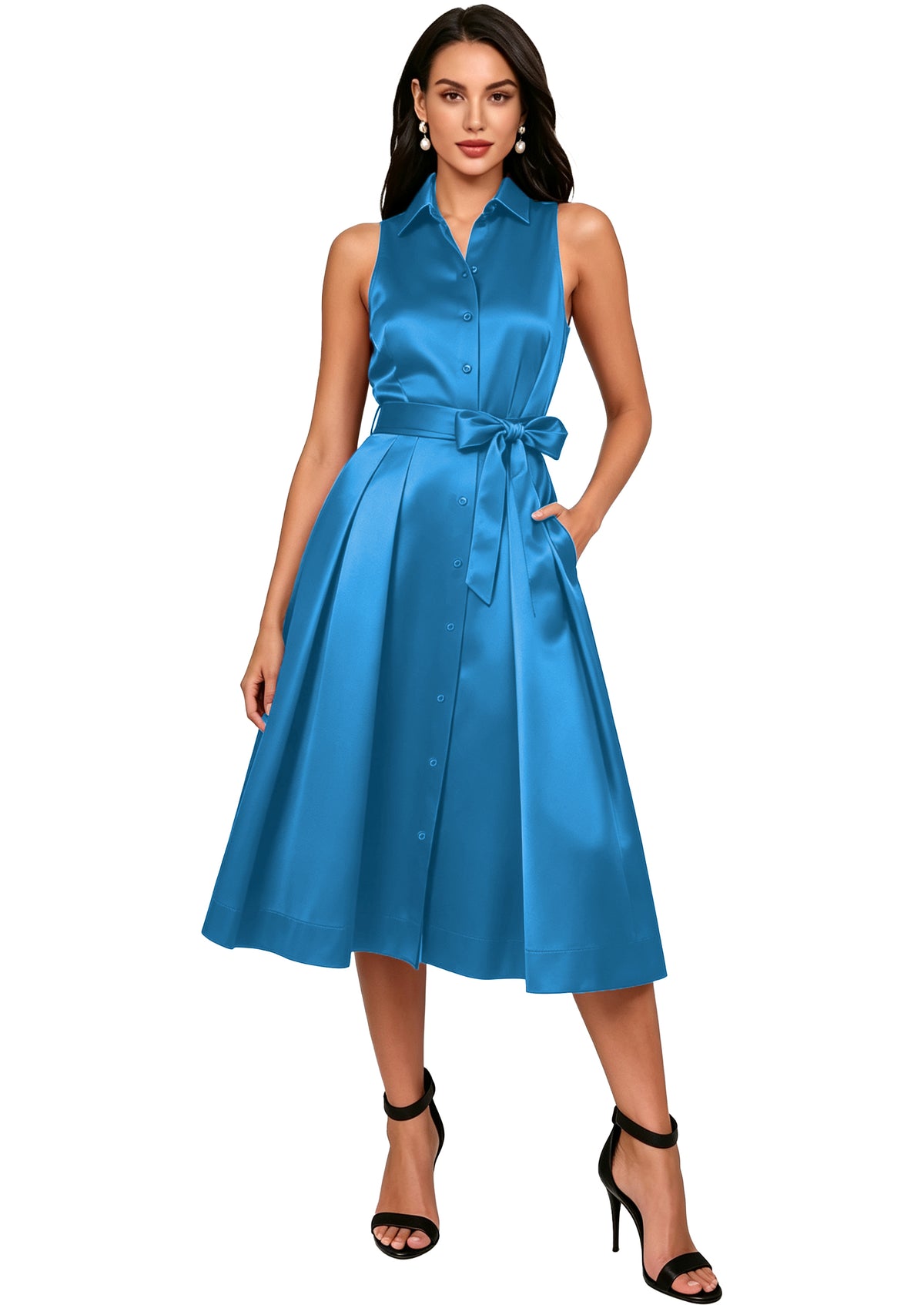 Stain Formal Wedding Guest Dress for Women 2026
