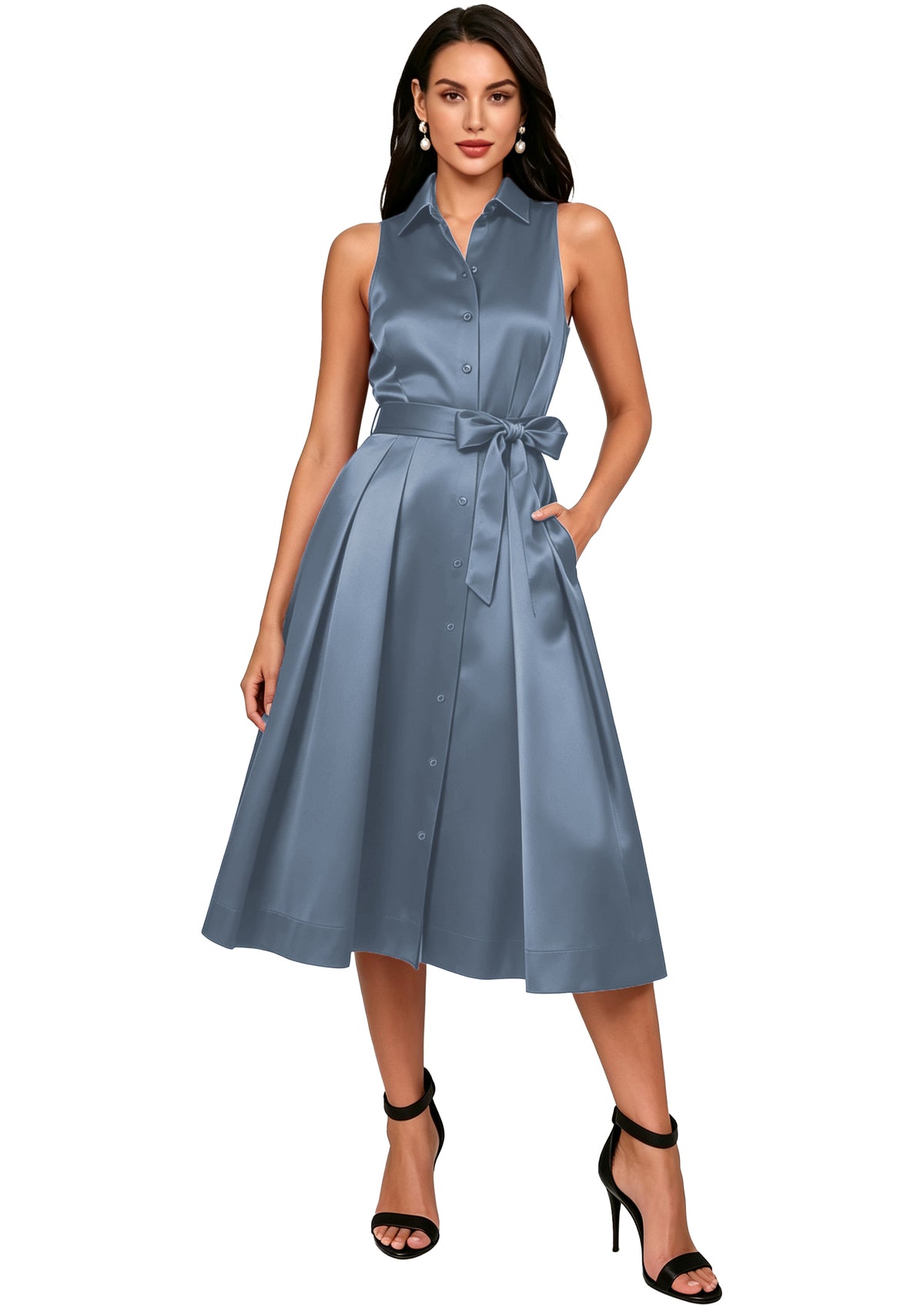 Stain Formal Wedding Guest Dress for Women 2026