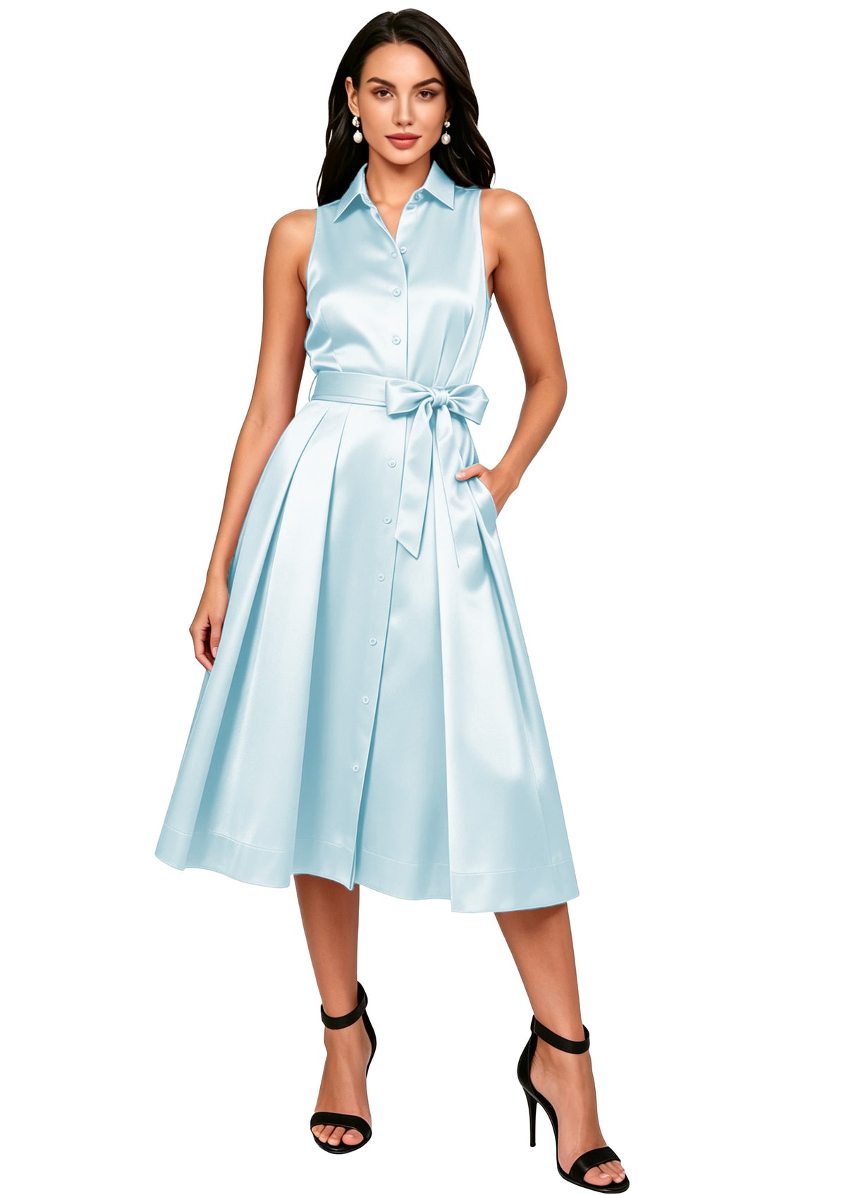 Stain Formal Wedding Guest Dress for Women 2026